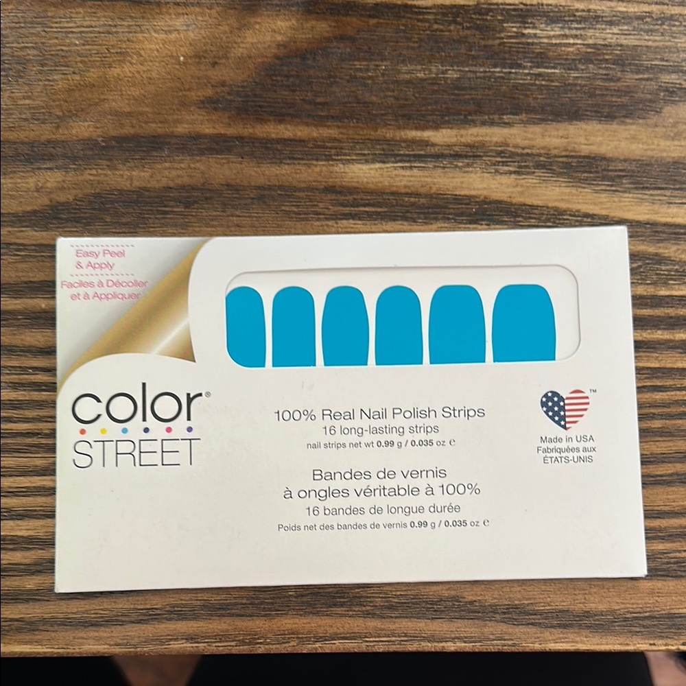 Color Street Blue-dapest Nail Strips